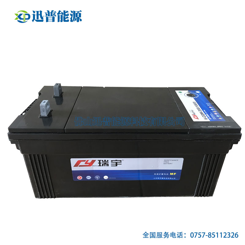 瑞宇蓄電池6-CQW-200船用電瓶12V200Ah免維護CCS船檢電池